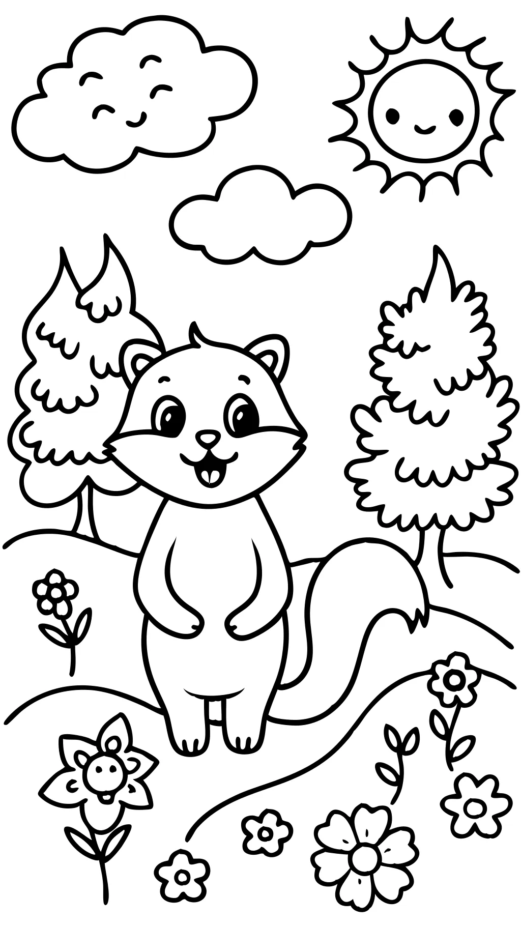 childrens coloring page